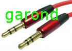 Cablu A/V, jack, tata, 3,5mm, 3 ct. ? jack, tata, 3,5mm, 3 ct. - rosu - 1 m/71234 foto