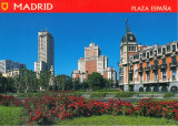 Carte postala ES001 - Madrid - Plaza Espana - necirculata [4]