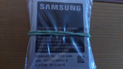 Acumulator Samsung Galaxy Y S5360 cod:EB454357V / EB454357VA / EB454357VU swap foto