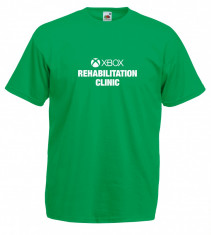 Tricou gamer GMER - XBOX / PlayStation / Nintendo - REHABILITATION CLINIC foto