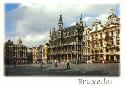 Carte postala BE009 Bruxelles - King&amp;#039;s House and House of Corporations - necirculata [5] foto
