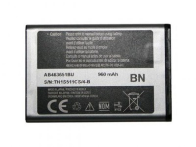 Acumulator Samsung C3222 cod: AB463651B / AB463651BA / AB463651BE / AB463651BU foto