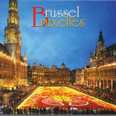 Carte postala BE001 Bruxelles - Market Place, Flower carpet - necirculata [5]