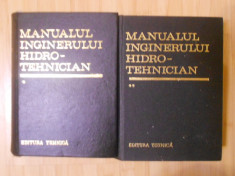 DUMITRU DUMITRESCU--MANUALUL INGINERULUI HIDROTEHNICIAN 2 VOL. foto