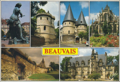 Carte postala FR028 Beauvais - Colaj - necirculata [5] foto