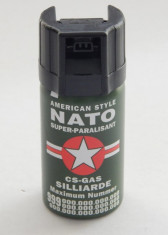 Spray NATO paralizant / lacrimogen foto