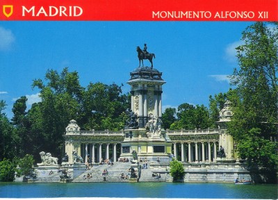 Carte postala ES003 - Madrid - Monumento a Alfonso XII - necirculata [4] foto