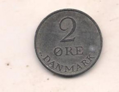 No(2) moneda-DANEMARCA -2 ORE 1956 foto