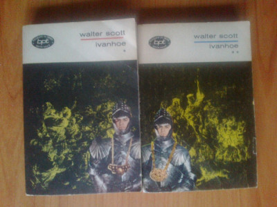 k4 Walter Scott - Ivanhoe (2 volume) foto