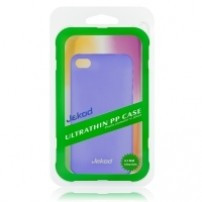 Husa plastic Apple iPhone 4 Jekod Slim albastra Blister Originala foto