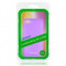 Husa plastic Apple iPhone 4 Jekod Slim mov Blister Originala