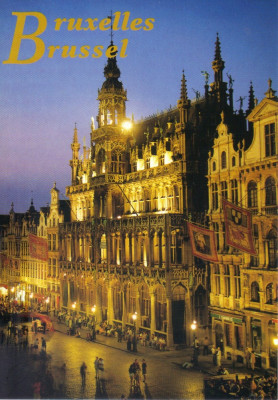 Carte postala BE005 Bruxelles - Market Place, King&amp;#039;s House - necirculata [5] foto