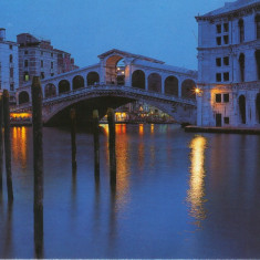 Carte postala IT001 Italia - Venezia - Il ponte di Rialto - necirculata [5]