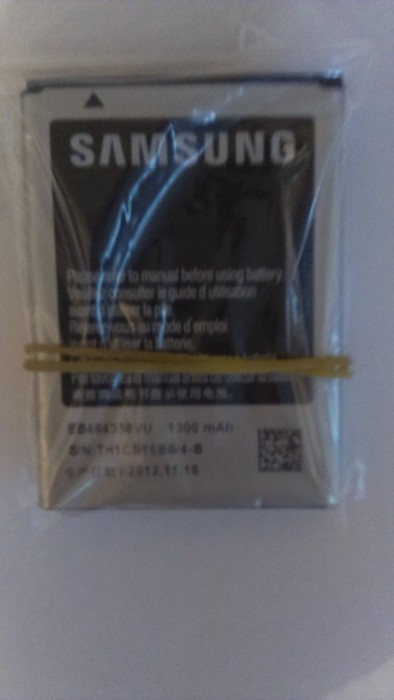 Acumulator Samsung Galaxy Music S6010 EB464358V / EB464358VA / EB464358VU foto mare Acumulator Samsung Galaxy Music S6010 EB464358V / EB464358VA / EB464358VU foto mare