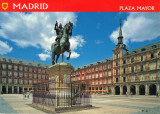 Carte postala ES006 - Madrid - Plaza Mayor, Felipe III - necirculata [4]