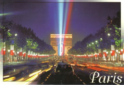 Carte postala FR022 Paris - L&amp;#039;avenue des Champ Elysees - necirculata [5] foto
