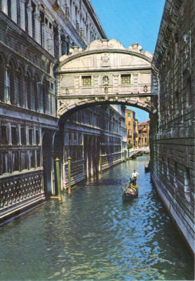 Carte postala IT004 Italia - Venezia - Ponte dei Sospiri - necirculata [5] foto