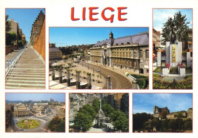 Carte postala BE017 Liege - necirculata [5] foto