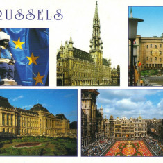 Carte postala BE007 Bruxelles - Colaj - necirculata [5]