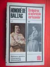 STRALUCIREA SI SUFERINTELE CURTEZANELOR Honore de Balzac foto