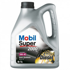 Ulei Mobil Super 2000 X1 Diesel 10W40 4L foto