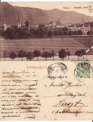 Brasov - Vedere generala - rara foto