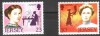 JERSEY - 1996, femei de succes, nestampilate, MNH, Nestampilat