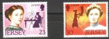 JERSEY - 1996, femei de succes, nestampilate, MNH