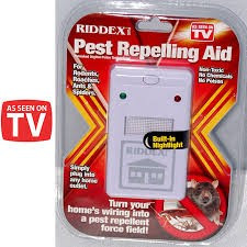 Pest Repeller - aparat cu ultrasunete contra soareci / gandaci / furnici paianjeni Pest reject RIDDEX Plus foto