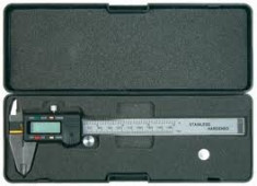 LH-F33 - Subler metalic Electronic Digital cu afisaj LCD Steel Vernier Caliper Gauge Micrometer 200 mm foto