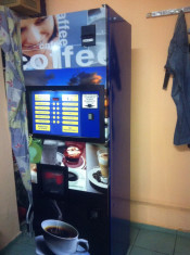 automat cafea zanussi necta vending boabe foto