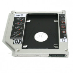 9.5mm 2nd HDD, caddy SSD, adaptor rack Apple Macbook foto