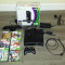 Consola Xbox 360 Slim 4Gb cu sensor Kinect+ 6 Jocuri Originale + Accesorii