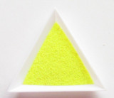 Nisip decorativ pentru modele unghii de culoare Galben Neon, la 15 gr