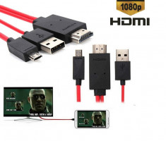 MHL to HDMI Samsung Galaxy S4 i9500,Samsung Galaxy S3 i9300,Samsung Galaxy S5 foto