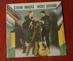 Disc vinil ( vinyl , pick-up ) - Stefan Hrusca si Vasile Seicaru !!! foto