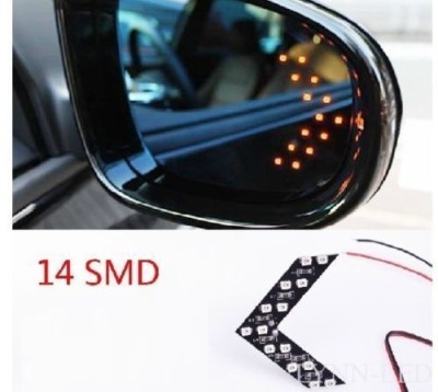 Set pereche semnale universale oglinda 14 SMD LED Audi Mercedes BMW Skoda VW foto