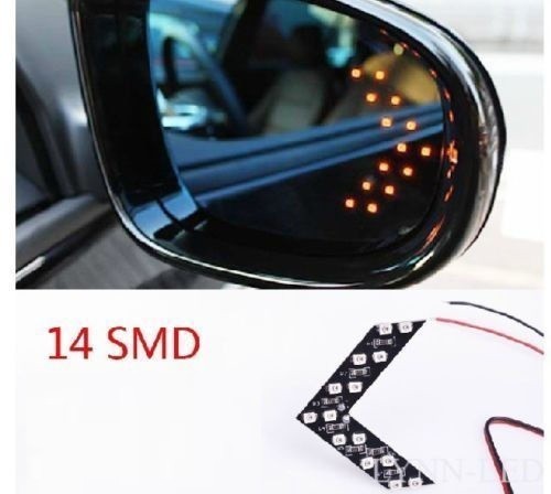 Set pereche semnale universale oglinda 14 SMD LED Audi Mercedes BMW Skoda VW