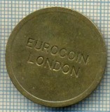 JETON 284 PENTRU COLECTIONARI - EUROCOIN LONDON -STAREA CARE SE VEDE