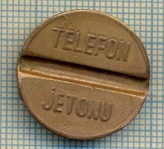 JETON 275 PENTRU COLECTIONARI - PTT(POSTA-TELEFON-TELEGRAF) - TELEFON -JETONU - TURCIA -STAREA CARE SE VEDE foto