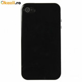 Bumper husa silicon iPhone 4 4s black, Negru