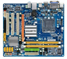 Vand kit dualcore placa de baza Gigabyte GA-G41M-ES2H socket 775 plus procesor dualcore Intel 2.4Ghz, tablita I/O foto