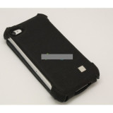 Husa bumper iPhone 4 4s piele neagra OFHi4BL001, iPhone 4/4S, Apple