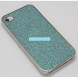 Husa bumper iPhone 4 4S blue sparks OFHi4S005