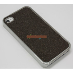 Husa bumper iPhone 4 4S brown sparks OFHi4S001