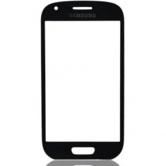 Geam touchscreen geam fata sticla pentru digitizer touch screen Samsung I8190 Galaxy S III mini Negru Nou Sigilat foto