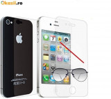 Folie anti-fingerprint iPhone 4 4s, Anti zgariere, iPhone 4/4S, Apple