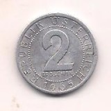 No(1) moneda-AUSTRIA -2 Groschen 1965