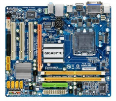 Vand kit dualcore placa de baza Gigabyte GA-G41M-ES2H socket 775 plus procesor dualcore Intel 2.5Ghz, tablita I/O foto