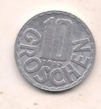 No(3) moneda-AUSTRIA -10 Groschen 1953, Europa